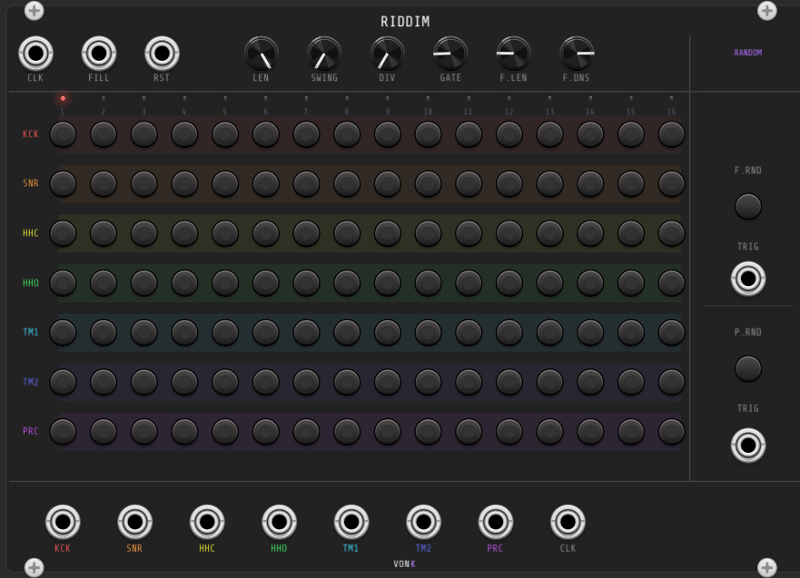 Riddim module