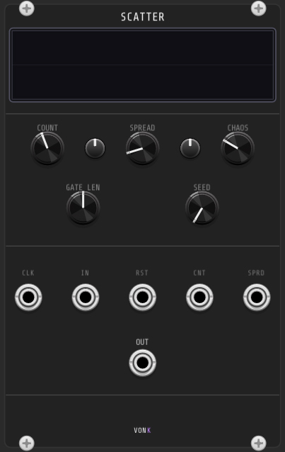 Scatter module